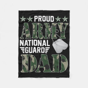 Vater der Nationalgarde der Proud-Armee Miliz Vete Fleecedecke