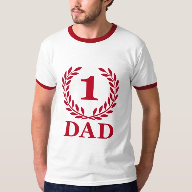 Vater der Nr.-eine T-Shirt (Vorderseite)