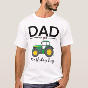 Vater der Party-Familie des Geburtstagsjungen Trak T-Shirt