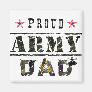 Vater der Proud Army Magnet
