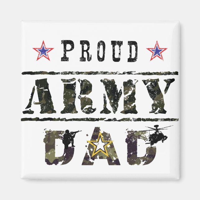 Vater der Proud Army Magnet (Vorne)