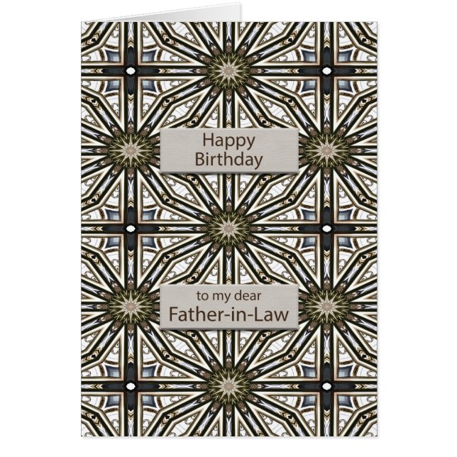 Vater der Rechtswissenschaften Geburtstag Abstrakt (Vorne)