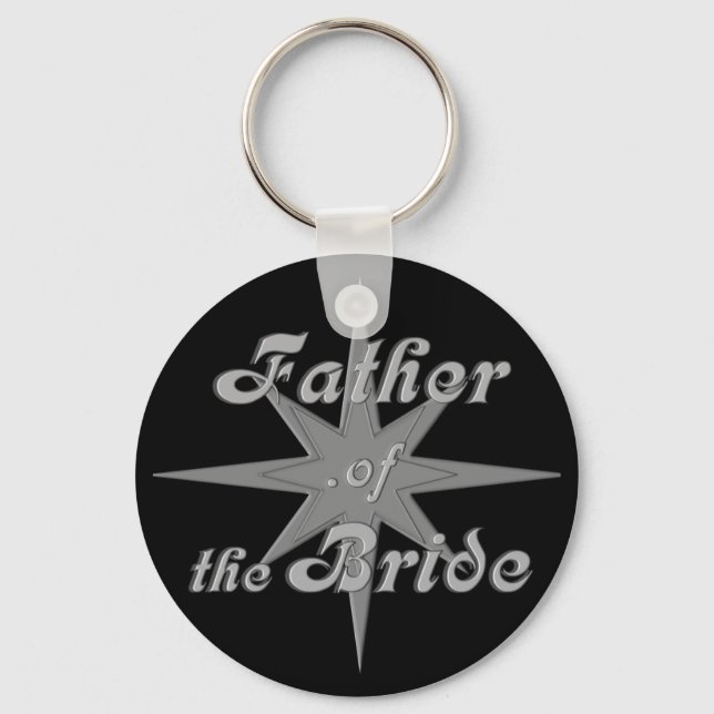Vater der Schlüsselkette der Braut Schlüsselanhänger (Vorderseite)