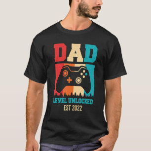 Vater der Schwangerschaftsankündigung entriegelt T-Shirt