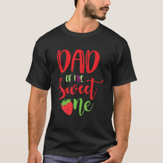 Vater der süßen Erdbeere als Geburtstag Pa T-Shirt