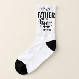 Vater der weißen Socken des Grooms