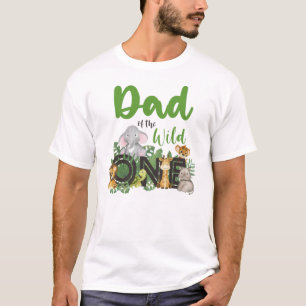 Vater der wilden Jungle Safari Zootiere  T-Shirt