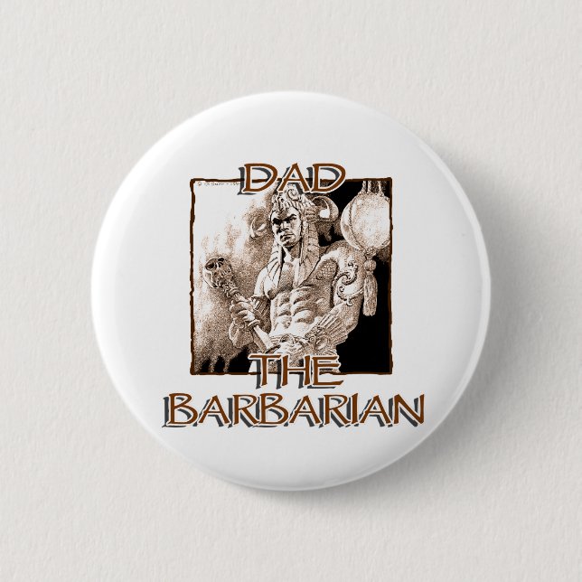 Vater des Barbaren Button (Vorderseite)