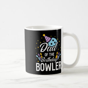 Vater des Bowler-Bowling-Party zum Geburtstag Kaffeetasse