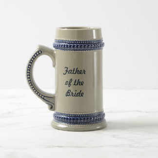 Vater des Braut-Bieres Stein Bierglas