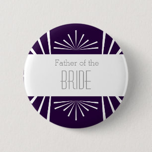 Vater des Braut-Knopfes - wählen Sie Ihre Farbe! Button