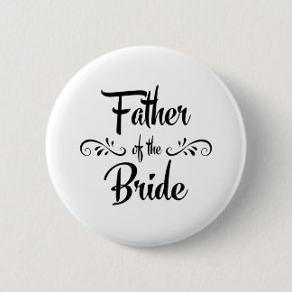 Vater des Braut-lustigen Proben-Abendessens Button