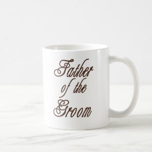 Vater des Bräutigam-noblen Brauns Kaffeetasse