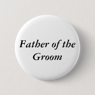 Vater des Bräutigamknopfes Button