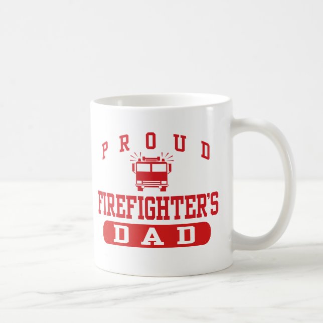 Vater des Feuerwehrmanns Tasse (Rechts)