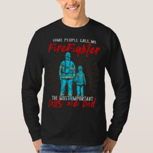 Vater des Feuerwehrmanns Vater, ein paar Leute nen T-Shirt