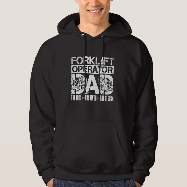 Vater des Gabelstaplers Hoodie (Vorderseite)