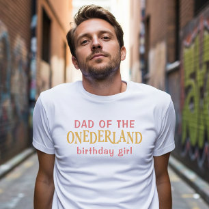 Vater des Geburtstagmädchens Alice im Wunderland T-Shirt