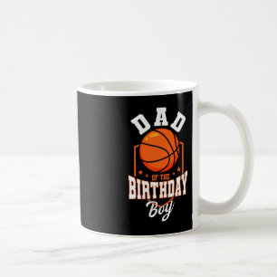 Vater des Geburtstags Basketball-Themenabends Kaffeetasse