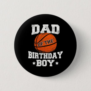 Vater des Geburtstags Boy Bysketbyll Pater Daddy F Button