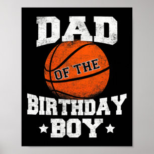 Vater des Geburtstags Boy Bysketbyll Pater Daddy F Poster