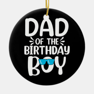 Vater des Geburtstags Boy Funny Papa Vathers Day  Keramik Ornament
