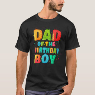 Vater des Geburtstags Boy Rex Dinosaur Daddy Papa T-Shirt