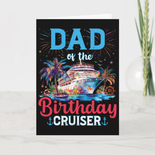 Vater des Geburtstags-Cruisers Lustiger Kreuzfahrt Karte