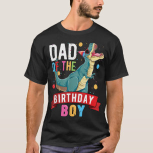 Vater des Geburtstags Junge Männer Matching Trex G T-Shirt