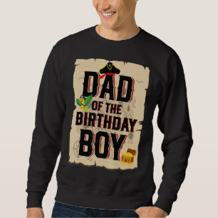 Vater des Geburtstags Junge Vater Pirate Thema 5th Sweatshirt