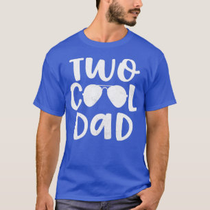 Vater des Geburtstags Junge zwei Coolen 2. Geburts T-Shirt