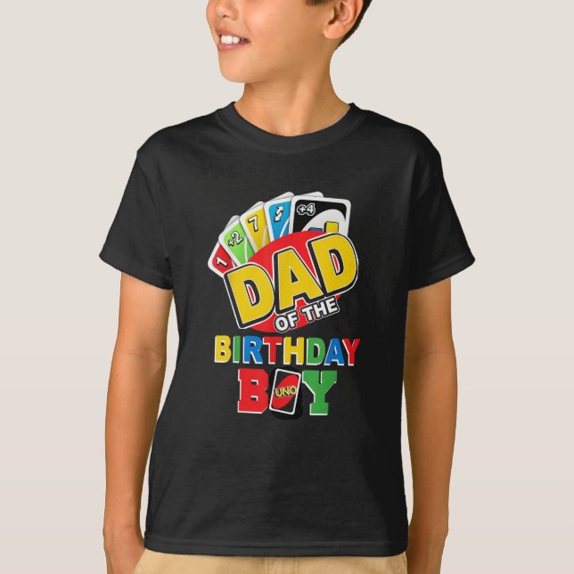 Vater des Geburtstags T-Shirt (Vorderseite)