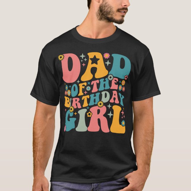 Vater des Geburtstagsgeschenks T-Shirt (Vorderseite)