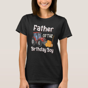 Vater des Geburtstagsjungen Bauern Bir T-Shirt