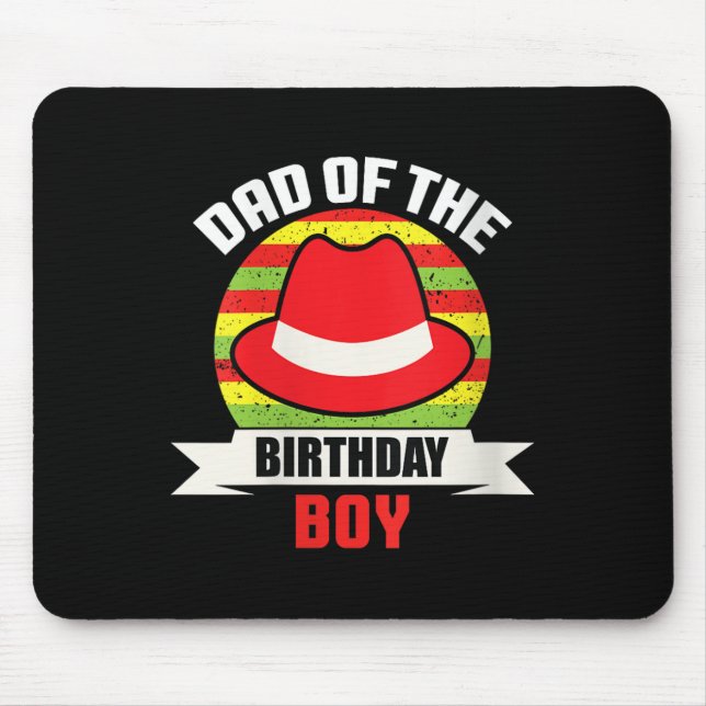 Vater des Geburtstagskinder Mousepad (Vorne)