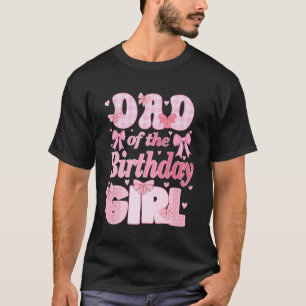 Vater des Geburtstagskindes Familie Rosa Kokette S T-Shirt