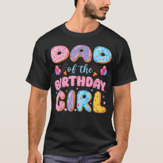 Vater des Geburtstagskindes Süße Donut Geburtstag T-Shirt