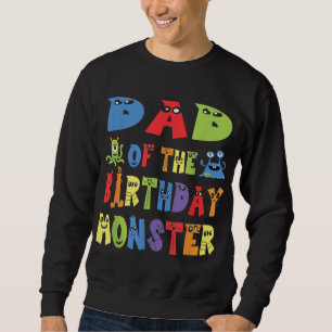 Vater des Geburtstagsmonsters Alien Kind B-Tages-P Sweatshirt