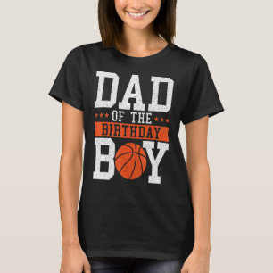 Vater des Geburtstagsspielers Basketball T-Shirt