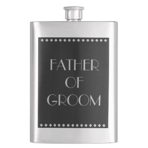 Vater des Groom Classic Flask Flachmann