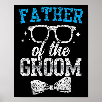 Vater des Groom Party Hochzeit Bachelor Poster