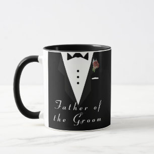 Vater des Groom Tuxedo Tasse