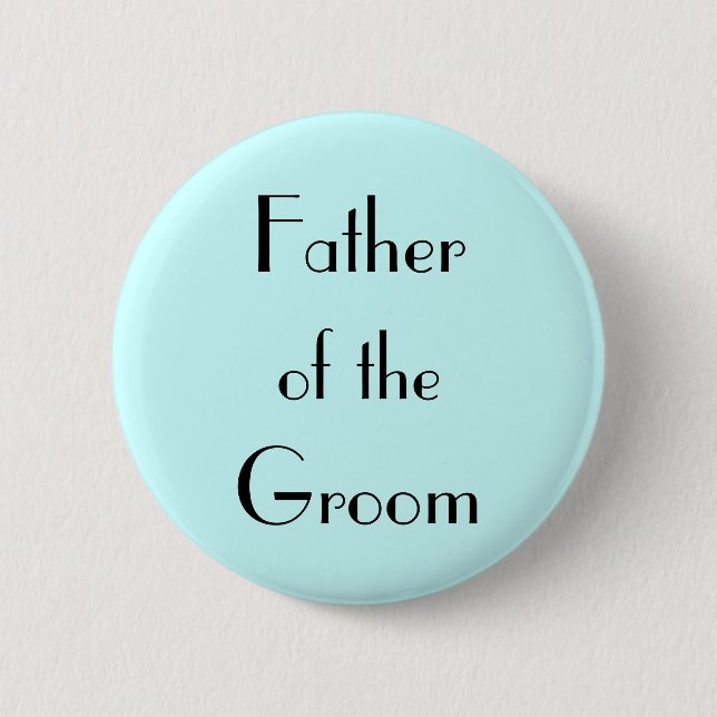 Vater des Grooms Button (Vorderseite)
