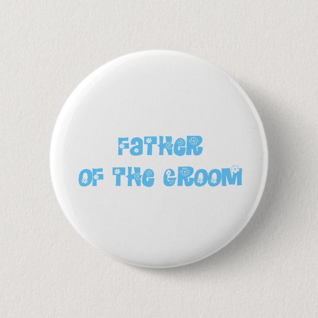 Vater des Grooms Button (Vorderseite)