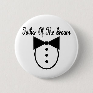 Vater des Grooms Button