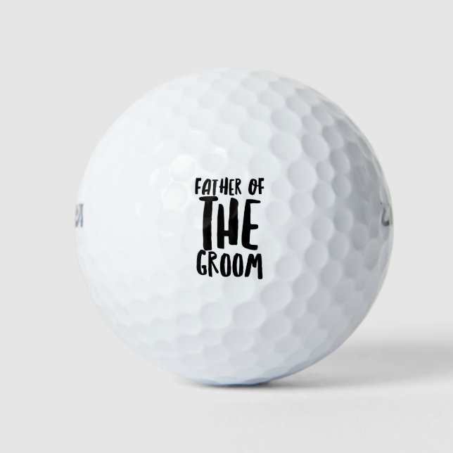 Vater des Grooms Golfball (Vorderseite)