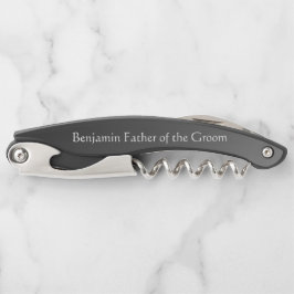 Vater des Grooms Kellnermesser