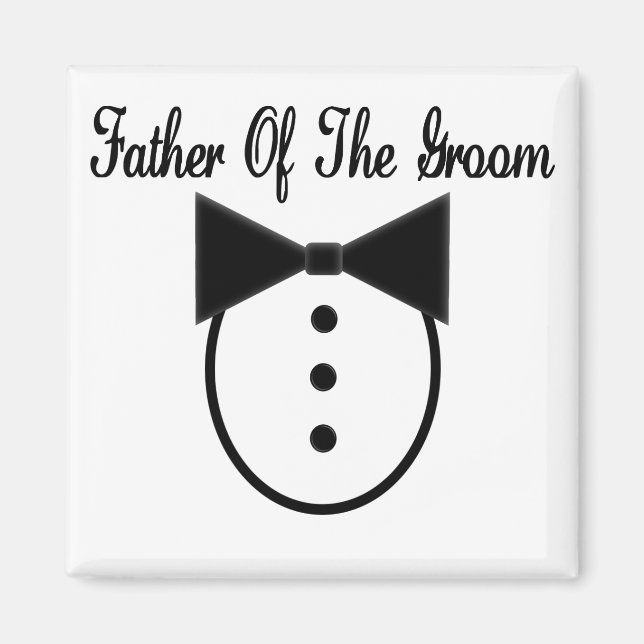 Vater des Grooms Magnet (Vorne)