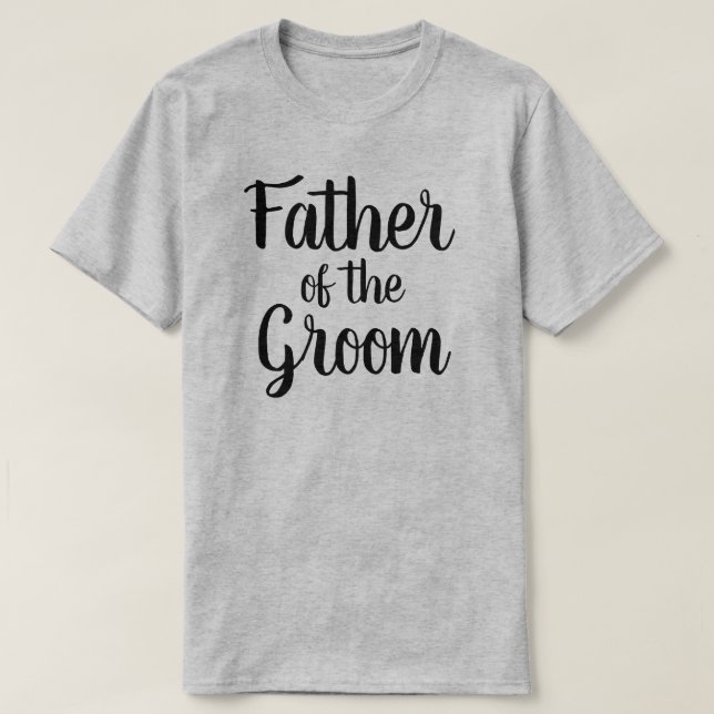 Vater des Grooms T-Shirt (Design vorne)