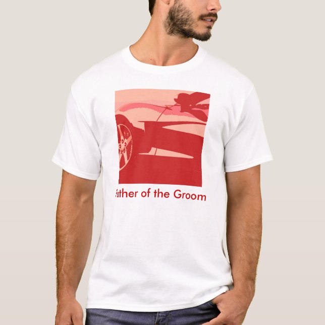 Vater des Grooms T-Shirt (Vorderseite)